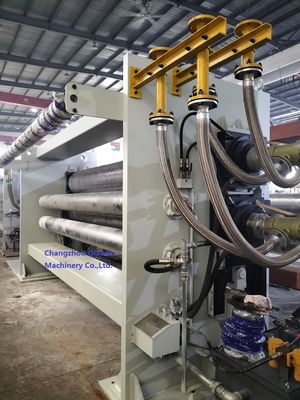 φ480×3700カレンダーのローラー機械使用法のNonwovenの生地